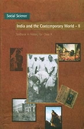 India Contemporary World History Class 10