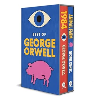 Best of George Orwell Boxed Set (Animal Farm & 1984) Set of 2 Books