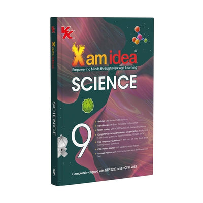 Xam Idea SCIENCE - Chapterwise Question Bank - With Competency-Focused & Free Response Qs [2026-27] - Class 9