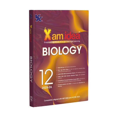 Xam idea BIOLOGY Class -12| CBSE Exam Ready | Mind Maps, Practice Papers & NCERT Solutions | Session 2026-27