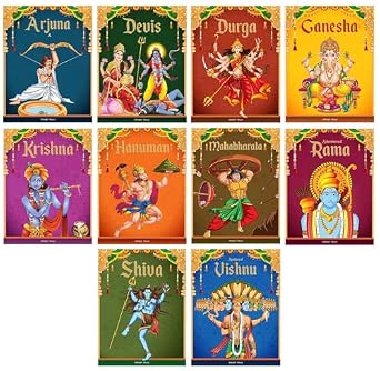 Tales from Indian Mythology: Collection of 10 Books