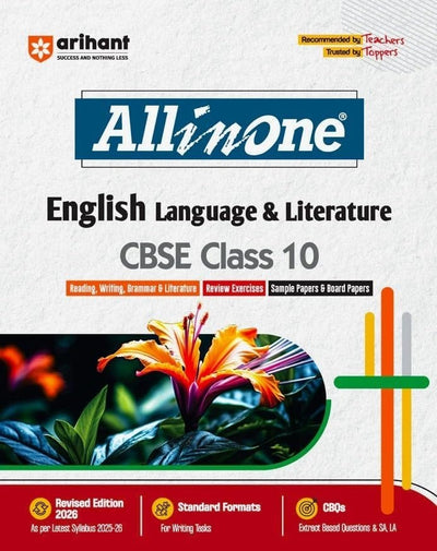 All In One - English (Language & Literature) | Mind map in each chapter | Clear & Concise Theory | Intext & Chapter Exercises | Sample Question Papers [2026-27] - Class 10
