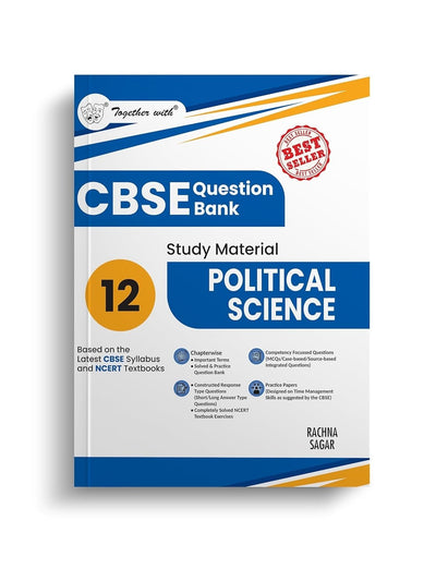 Together with POLITICAL SCIENCE Question Bank Sample Papers - Chapterwise & Topicwise [2026-27] - Class 12