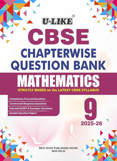 ULike MATHEMATICS Question Bank Sample Papers [2026 - 27] - Class 9
