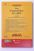 The Competition Act, 2002 - Universal's Bare Act 2026 Edition cover
