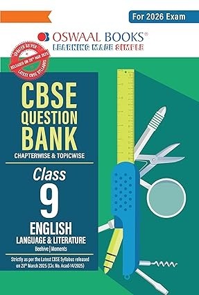 Oswaal ENGLISH LANGUAGE & LITERATURE - Question Bank, Chapterwise & Topicwise Solved papers [2026-27] - Class 9