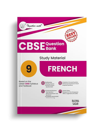 Together With FRENCH Question Bank Chapterwise & Topicwise [2026 - 27] - Class 9
