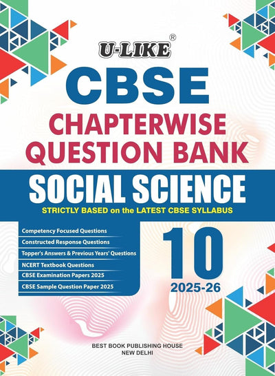 Ulike SOCIAL SCIENCE Question Bank Sample Papers [2026 - 27] - Class 10