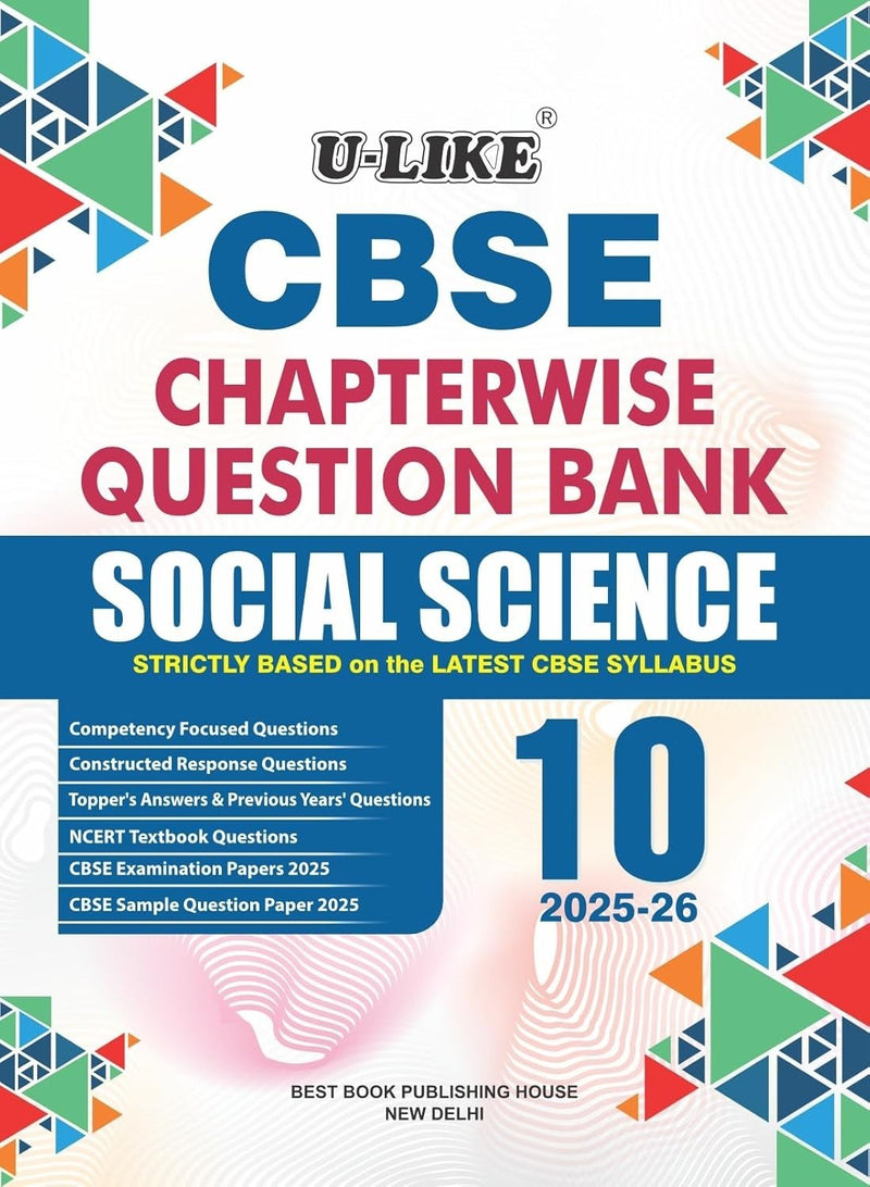 Ulike SOCIAL SCIENCE Question Bank Sample Papers [2026 - 27] - Class 10