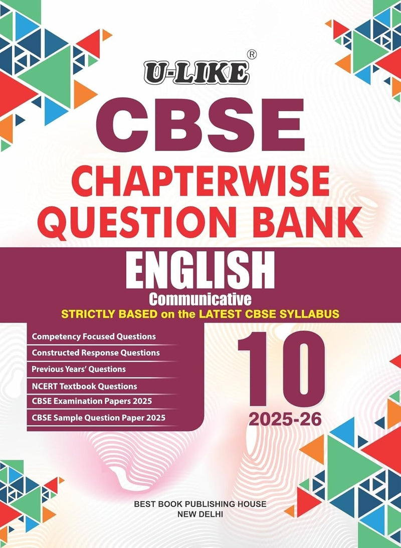 Ulike ENGLISH COMMUNICATIVE Question Bank Sample Papers [2026 - 27] - Class 10