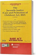 The Juvenile Justice (Care and Protection of Children) Act, 2015 - Universal's Bare Act 2026 Edition cover