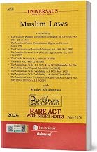 The Muslim Laws - Universal's Bare Act 2026 Edition cover