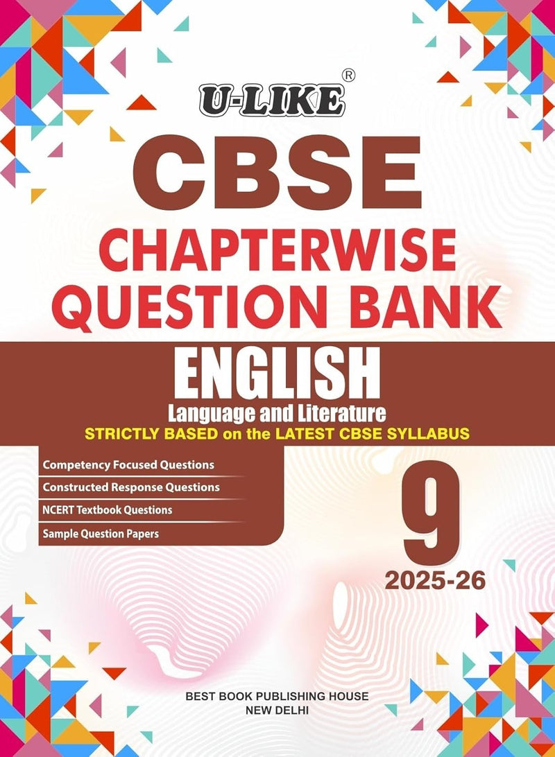 ULike English Language & Literature - Question Bank Sample Papers [2026 - 27] - Class 9