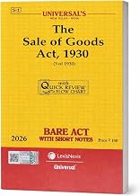 The Sale of Goods Act, 1930 - Universal's Bare Act 2026 Edition cover