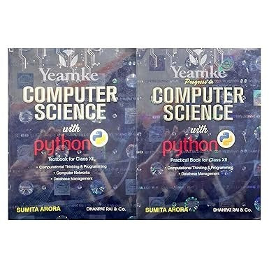 Computer Science with Python [Set of 2 Books] - Class 12    CBSE [Session 2026-27]