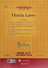 Hindu Laws - Universal's Bare Act 2026 Edition cover