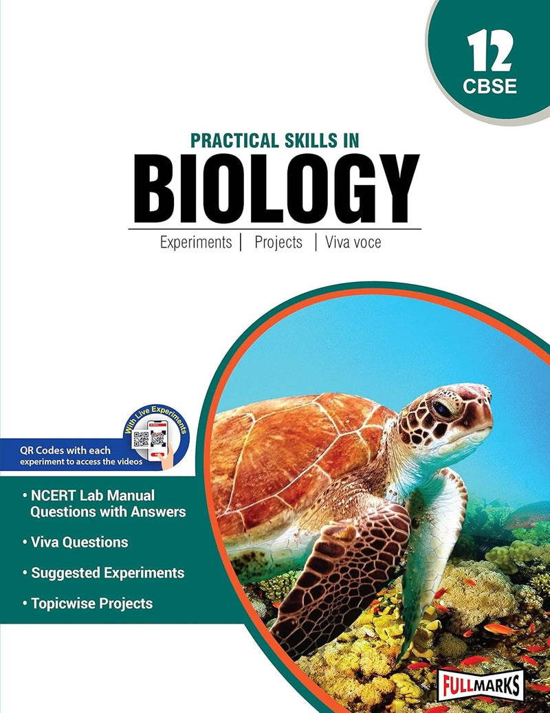 Full Marks Practical File BIOLOGY - Class 12  [For Session 2026 -27]