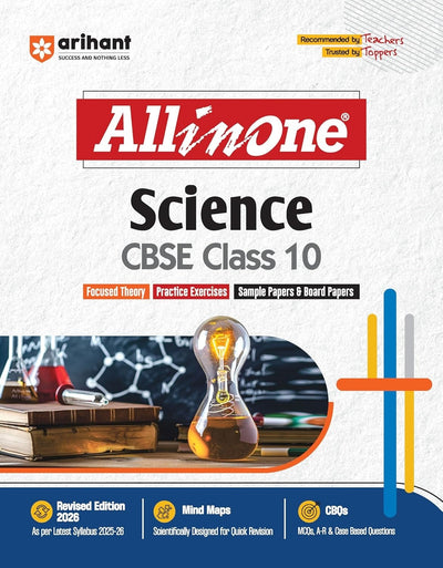 All In One - SCIENCE | Mind map in each chapter | Clear & Concise Theory | Intext & Chapter Exercises | Sample Question Papers [2026-27] - Class 10