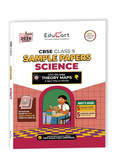 Educart SCIENCE Sample Papers 2026-27 - Class 9  (Introducing exclusive new practice concept for 2026 Exam)