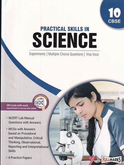 Full Marks - SCIENCE Practical File (With Writing Pages at the back side) - 10 [For 2026-27 Session]