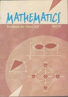 Maths Part - 2  For Class - 12       Based on New Education Policy [Session 2026-27]